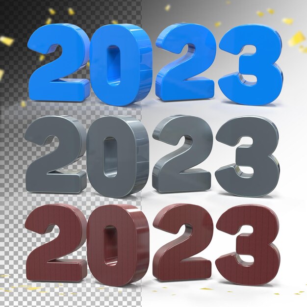 2023 Nieuwjaar op alfalaag