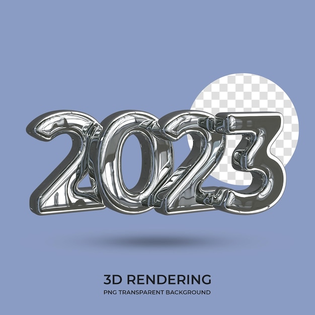 PSD 2023 numer renderowania 3d przezroczyste tło