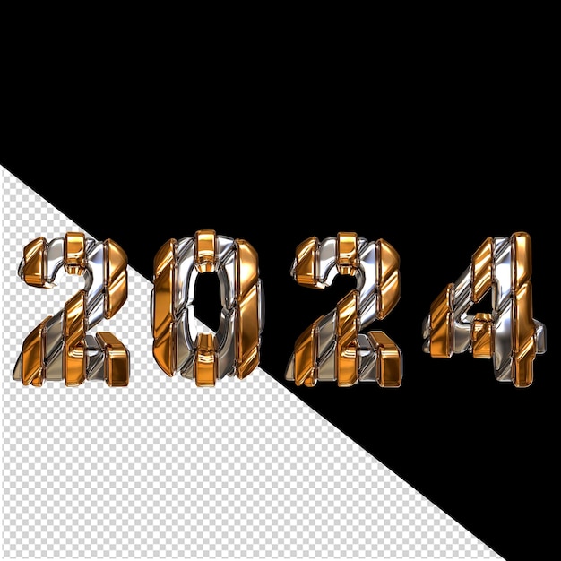 PSD 2024 nieuwjaar 3d