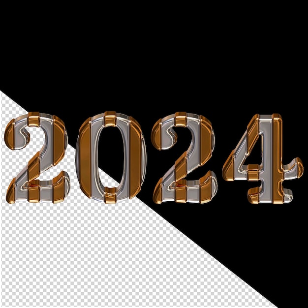 2024 Nowy Rok 3d