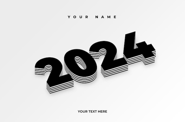 2024 psd happy new year post