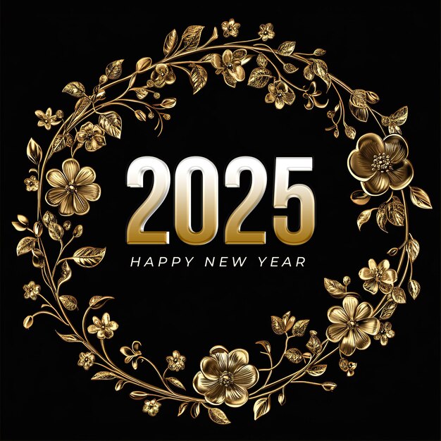 2025 new year banner design