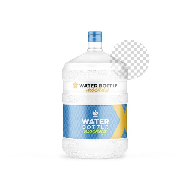 20l Plastic Water Bottle Mockup