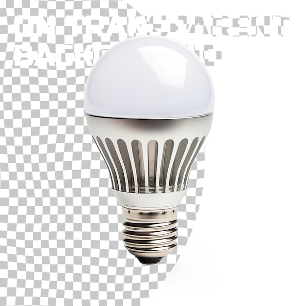 PSD 투명한 배경에 고립된 220v e27 led 램프