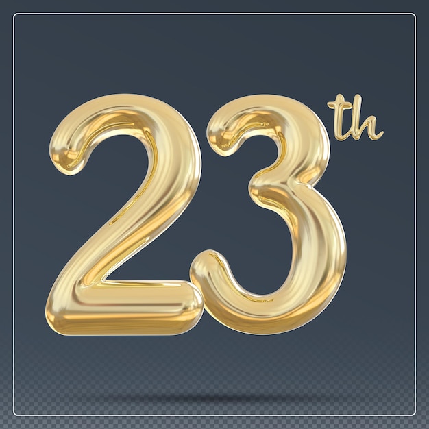 PSD 23 rocznica numeru złotego