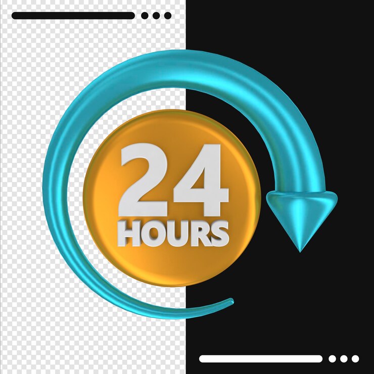 24-godzinna codzienna usługa obróconego projektu renderowania 3d