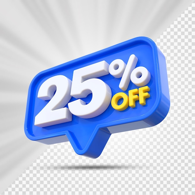 25 procent zniżki promocji