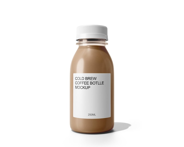 PSD 250ml 커피 병 모형