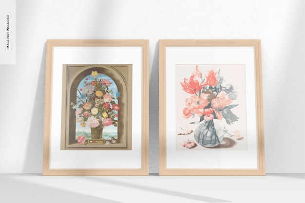 3:2 Photo Frames Mockup