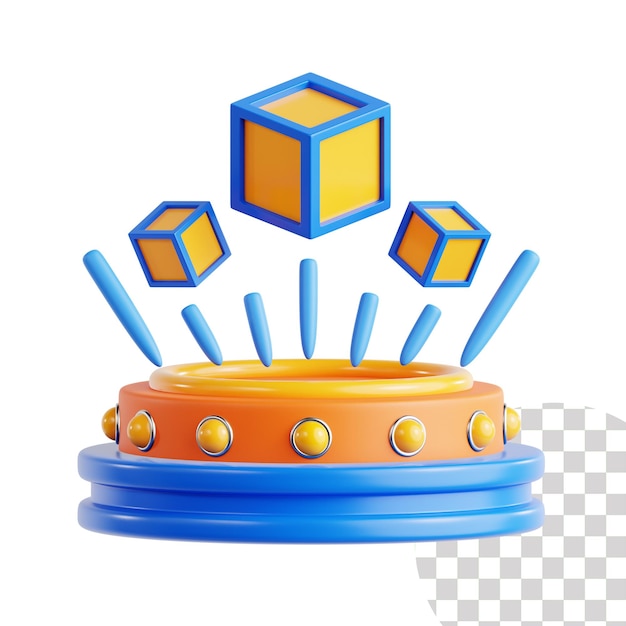 3 D Hologram 3d illustration