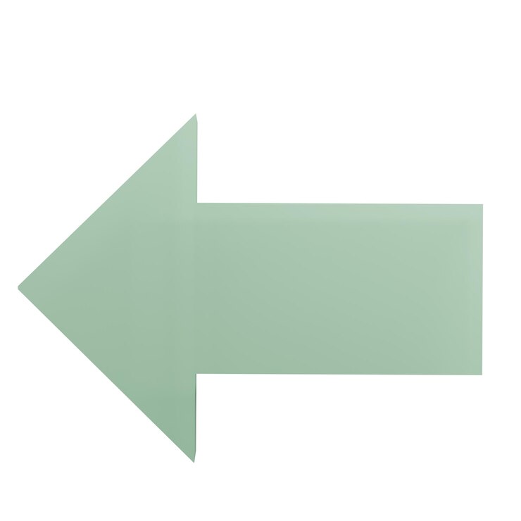 PSD 3 d illustration of arrow left
