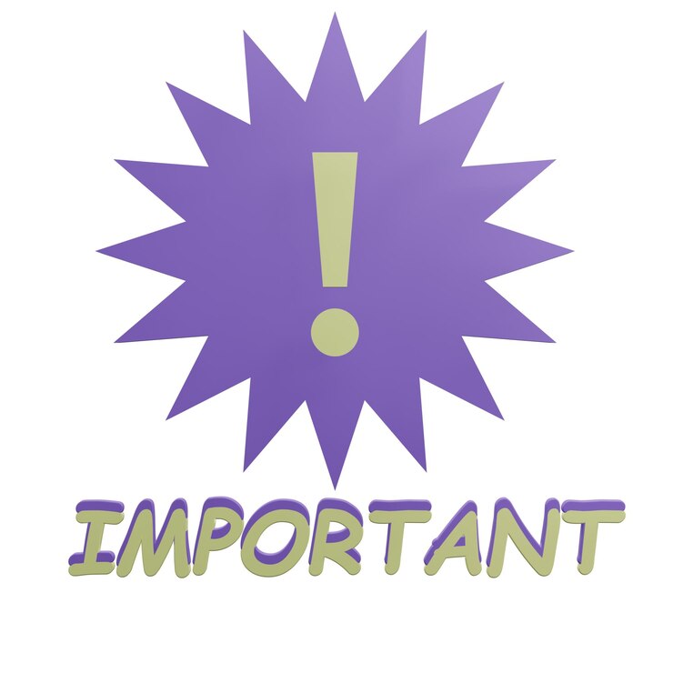 PSD 3 d illustration of important icon