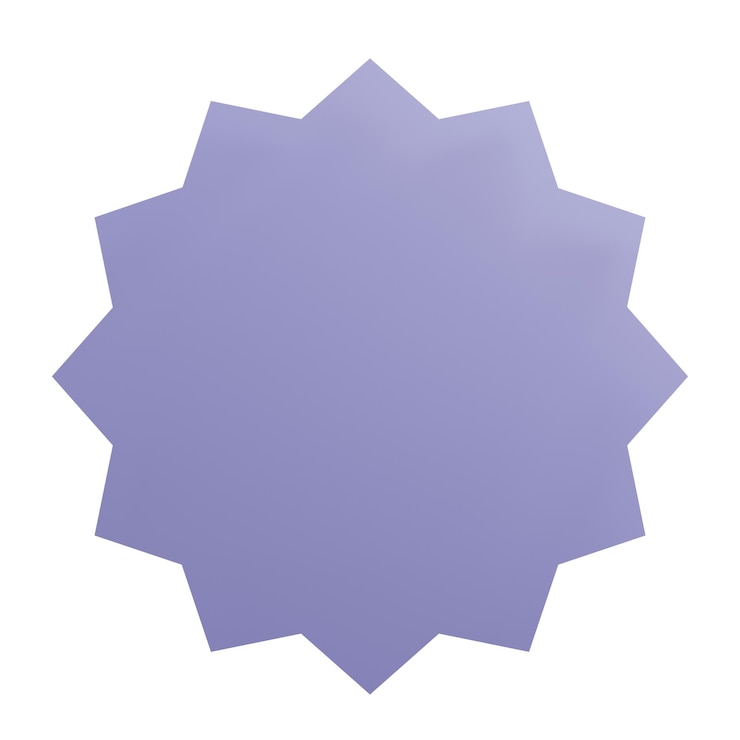 PSD 3 d illustration of star burst
