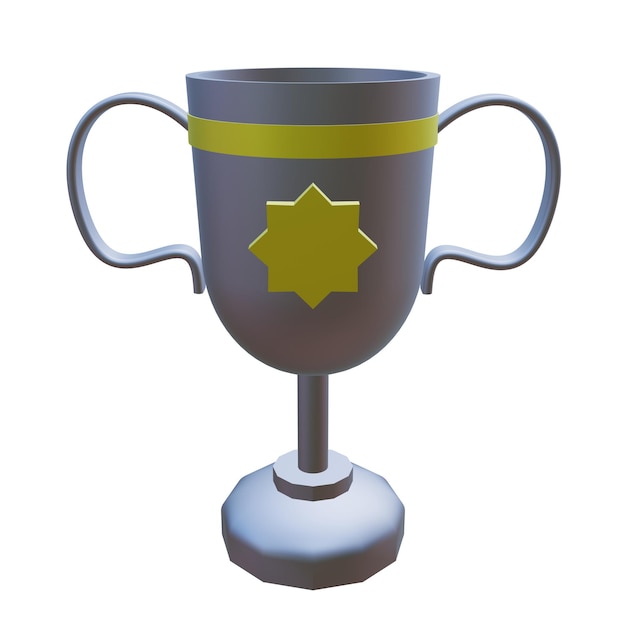 PSD 3 d illustration of trophy icon