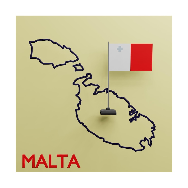 PSD 3 ilustracja ikony mapy malty