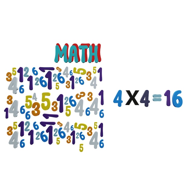 3 Ilustracja ikony tła matematycznego