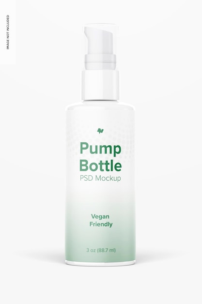 Industrial Spray Pump Bottle Mockup - Free Download Images High Quality  PNG, JPG