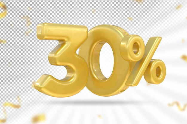 30% goud aanbod in 3D