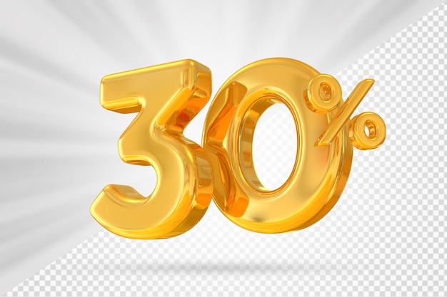 30% goud aanbod in 3D