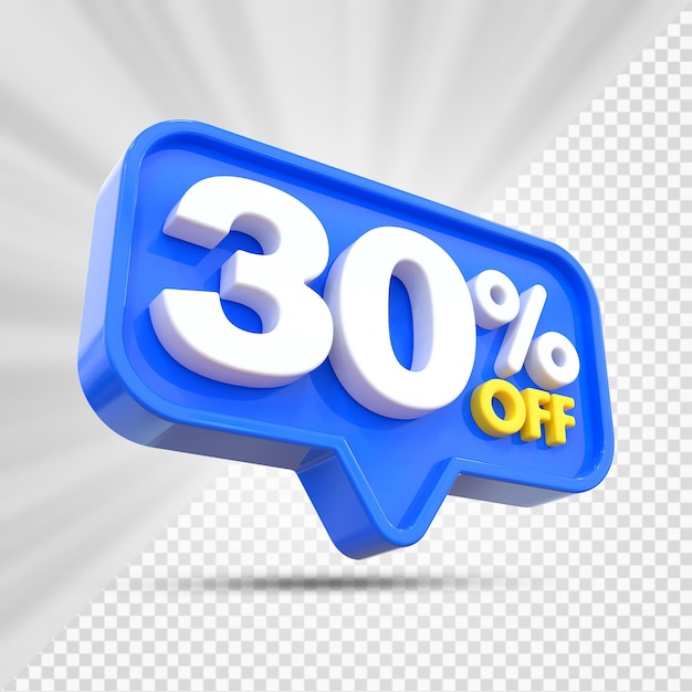 30 procent korting op promotie