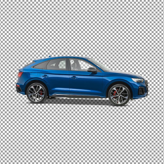 PSD 32 of 32 images set of 360 degree blue suv car