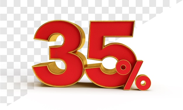 35 procent in 3D-rendering geïsoleerd