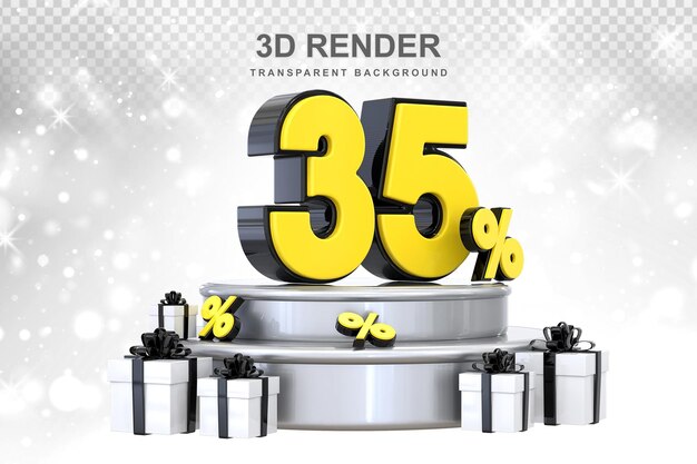 PSD 35 procent promotie met geschenk 3d