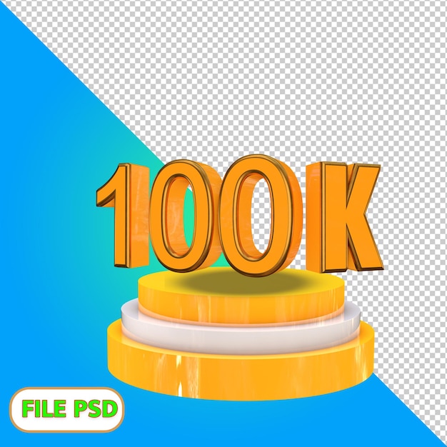 PSD 3d 100k