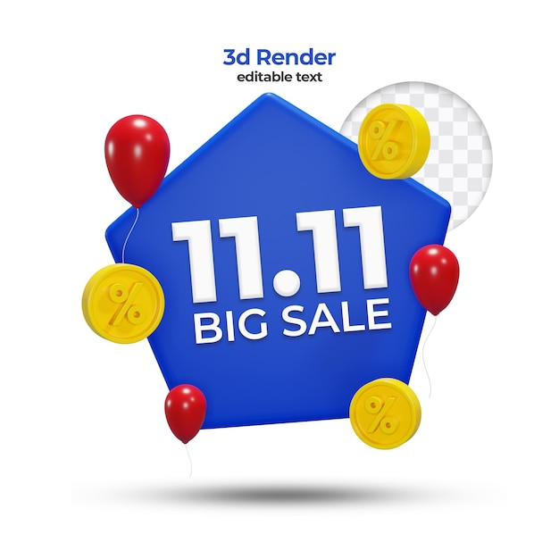 3d 1111 grande promozione di vendita