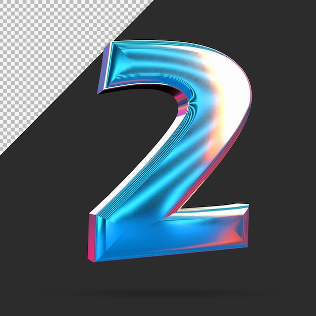 3d 2 number