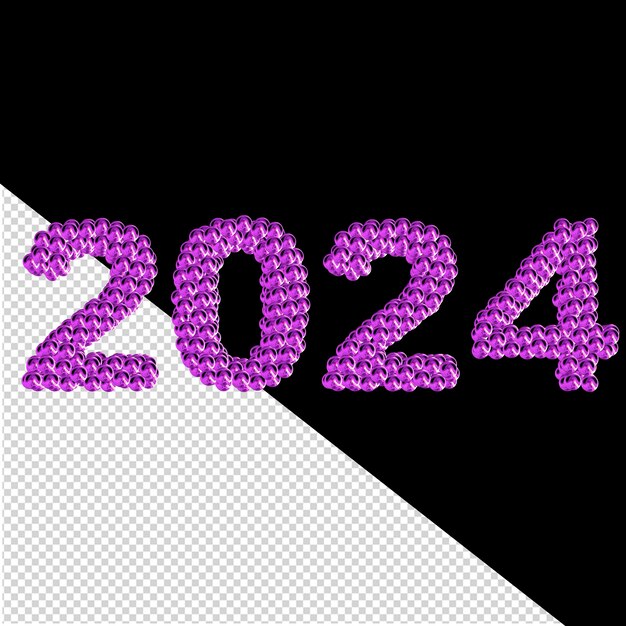 3d 2024 nieuwjaar