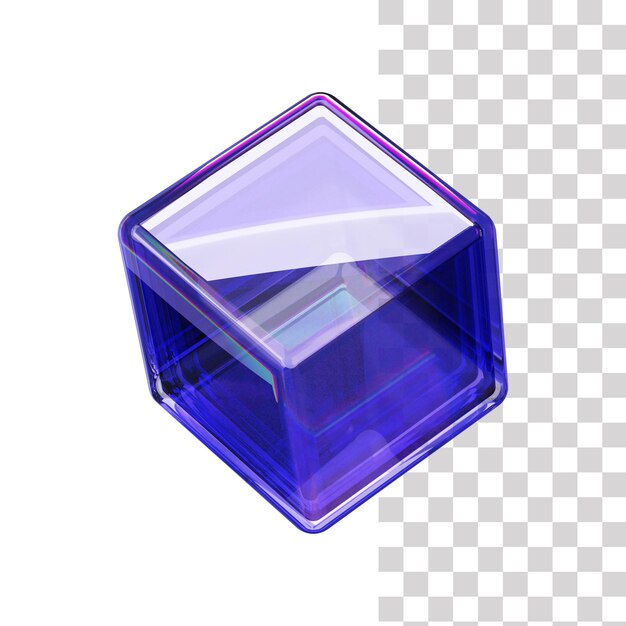 3d abstract cube illustration