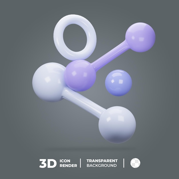 PSD geometrico astratto 3d