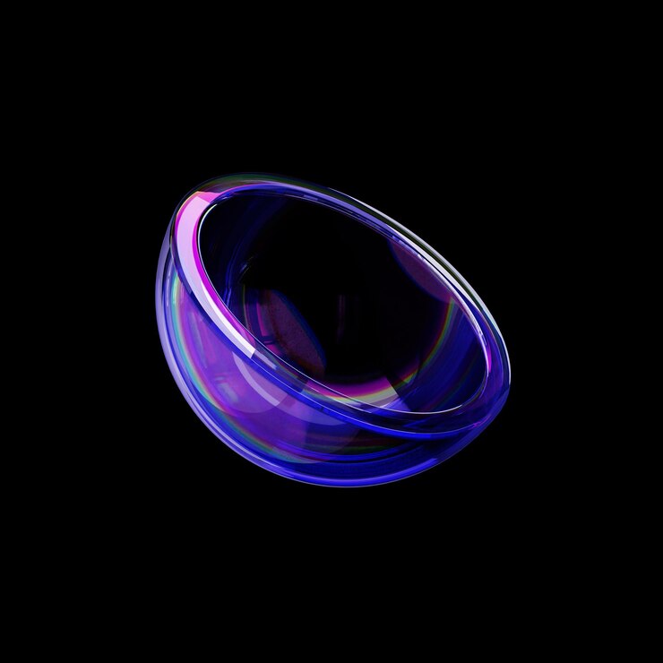 PSD 3d abstract geometry png template