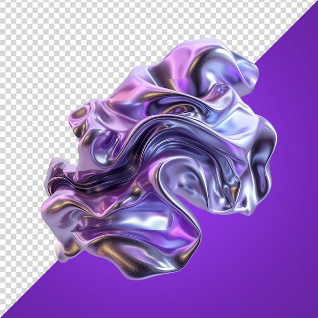 PSD 3d abstract shape png