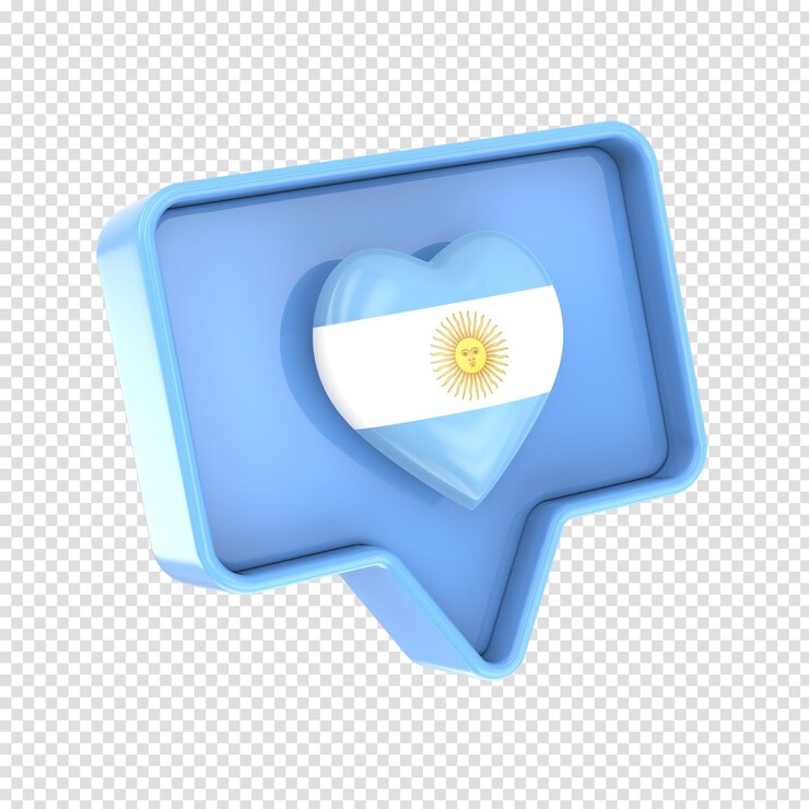 3D-achtige vlag