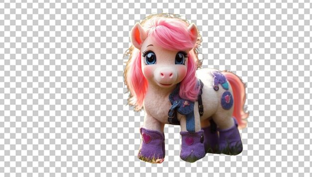 3d adorable super cute little horse with big eyes