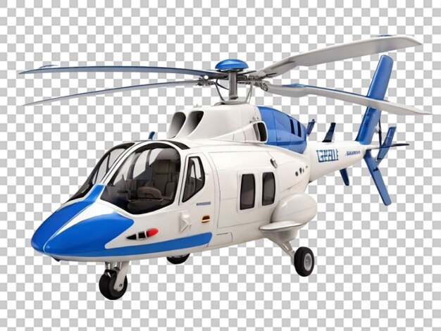 3d di aerospatiale gazelle helicopter su sfondo bianco