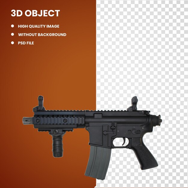 PSD 3d airsoft guns ar 15 style rifle m4 carbine assault rifle