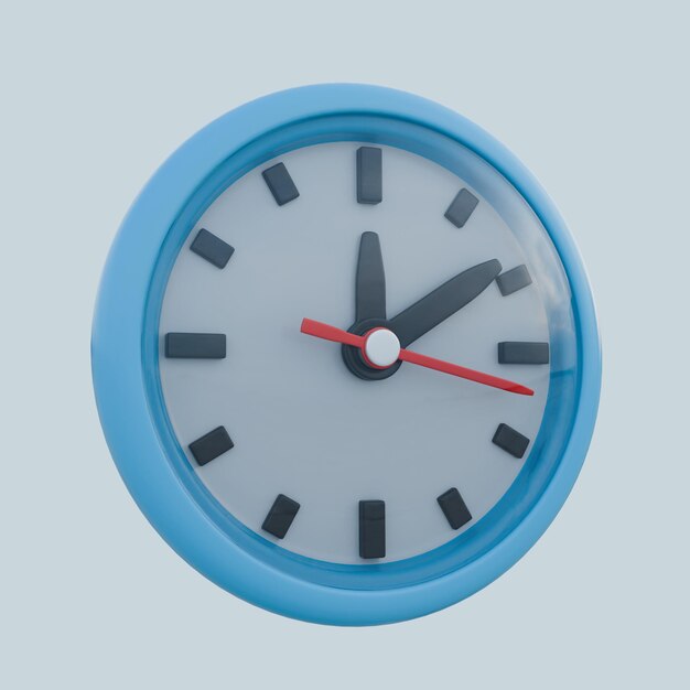 PSD 3d analog clock