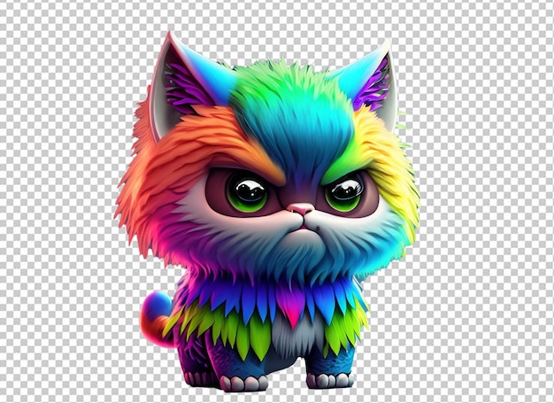 PSD 3d animal monster