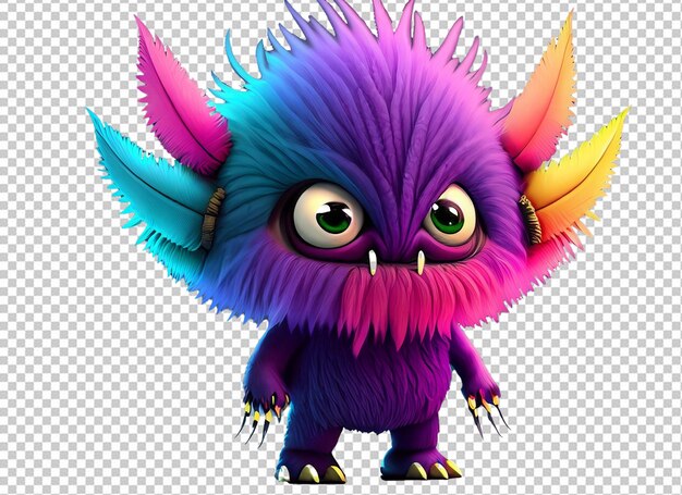 PSD 3d animal monster