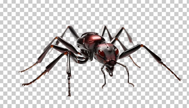 PSD 3d ant pngtransparant