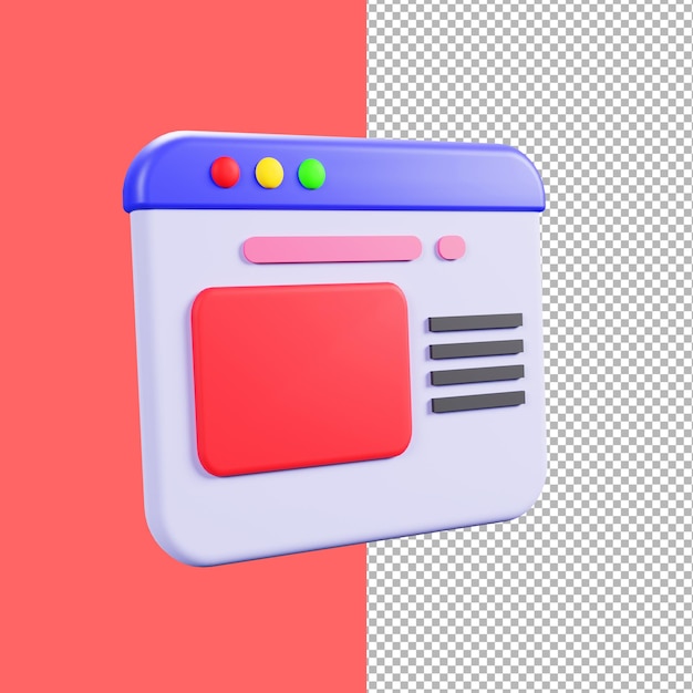 3D-artikelillustratie