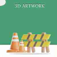 PSD grafica 3d 80