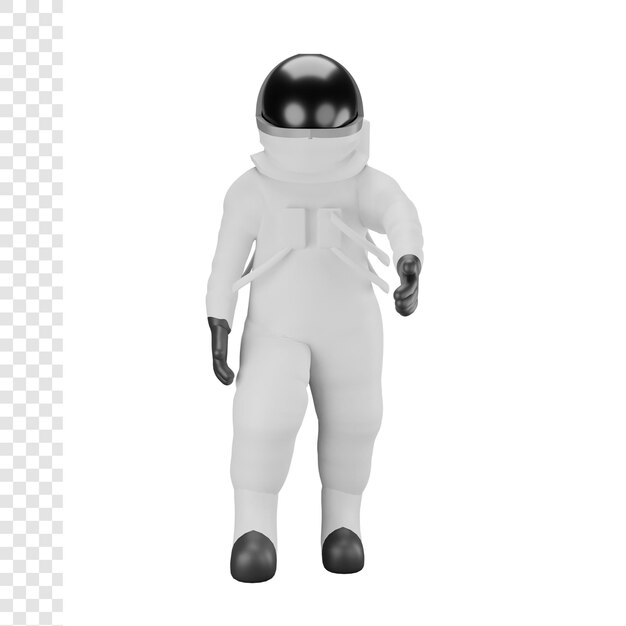 3d astronaut