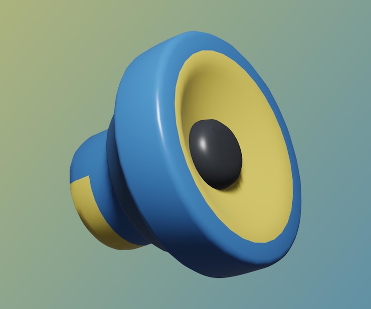 PSD икона 3d-аудио