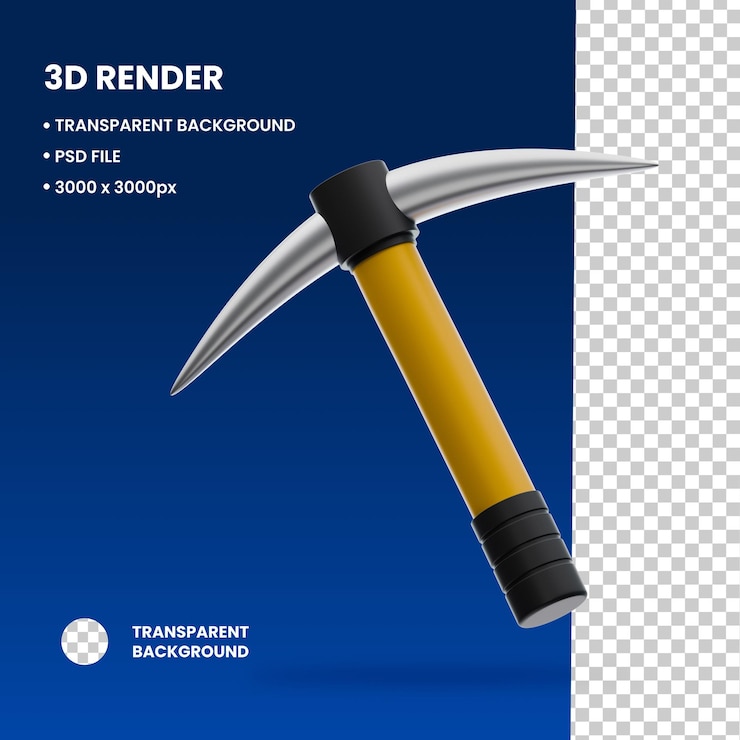 PSD 3d axe