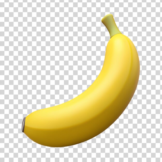 3d Banan Izolowany Na Przezroczystym Tle