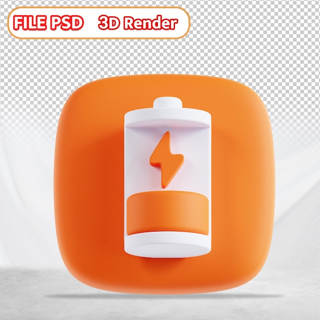 PSD batteria 3d